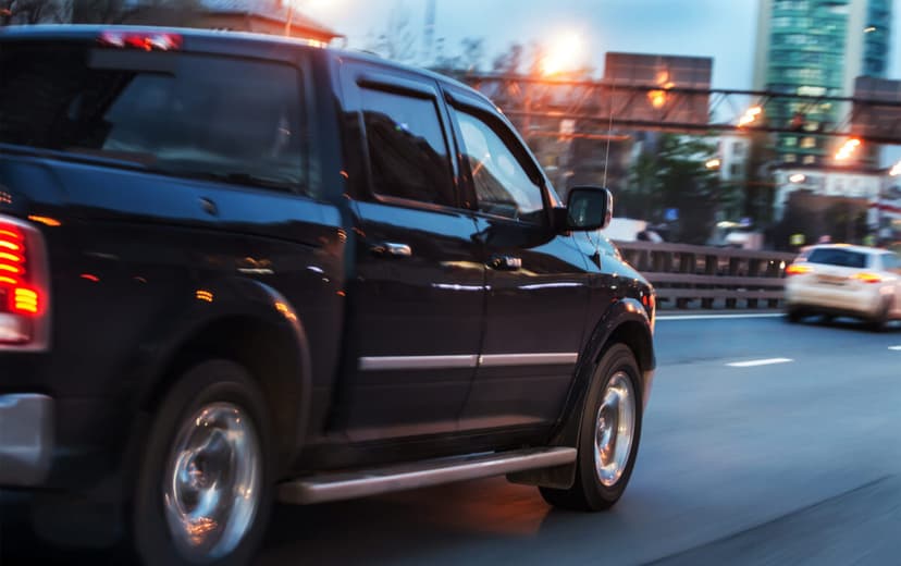 Pickup Trucks With the Most Aggressive Drivers